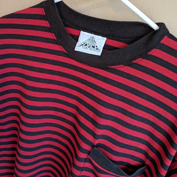 Vintage Long Sleeve Striped Streetwear - Picture 4 of 5